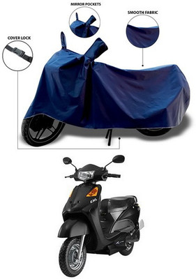 SEBONGO Waterproof Two Wheeler Cover for Indus(Yo EXL, Blue)