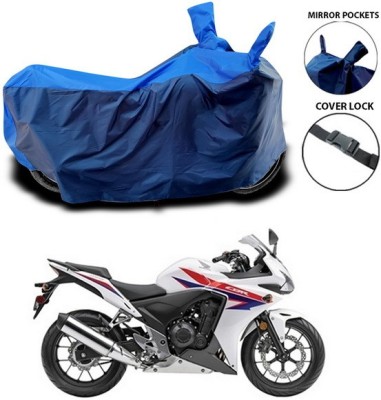 SEBONGO Waterproof Two Wheeler Cover for Honda(Blue)