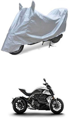 Z Tech Two Wheeler Cover for Ducati(Silver)