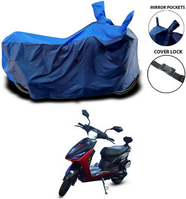 SEBONGO Waterproof Two Wheeler Cover for Avon(Blue)