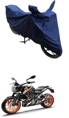 Z Tech Two Wheeler Cover for KTM(Duke 200, Blue)