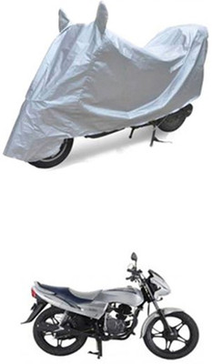 Z Tech Two Wheeler Cover for LML(Freedom, Silver)