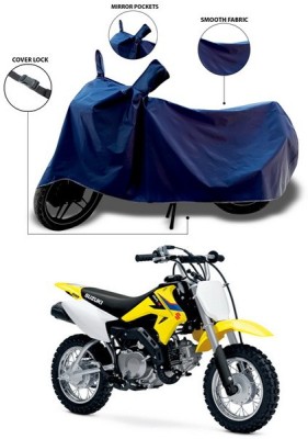 ANTHUB Waterproof Two Wheeler Cover for Suzuki(Blue)