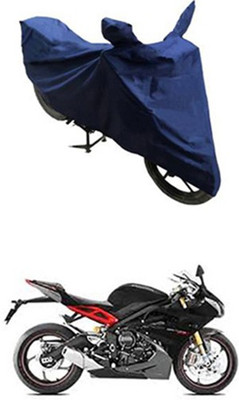 Z Tech Two Wheeler Cover for Triumph(Blue)