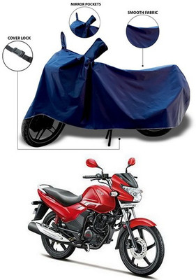 ANTHUB Waterproof Two Wheeler Cover for Hero(Achiever, Blue)