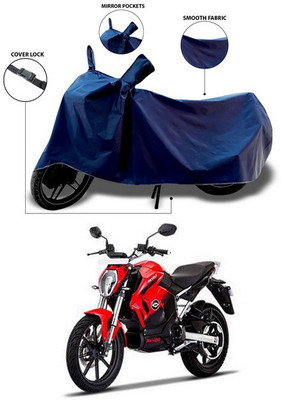 ANTHUB Waterproof Two Wheeler Cover for Revolt(RV 400, Blue)