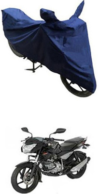 Z Tech Two Wheeler Cover for Bajaj(Pulsar 135 LS DTS-i, Blue)