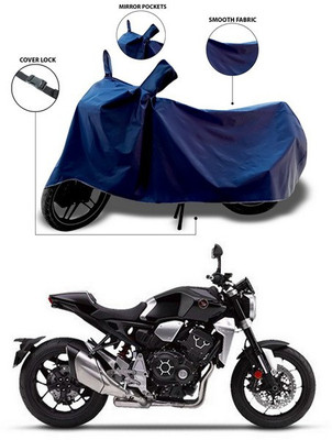 ANTHUB Waterproof Two Wheeler Cover for Honda(Blue)