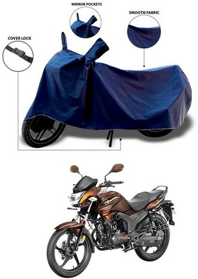 ANTHUB Waterproof Two Wheeler Cover for Hero(Hunk, Blue)