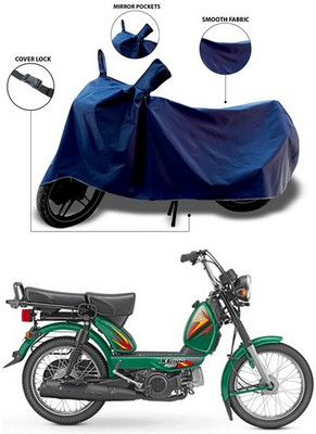 ANTHUB Waterproof Two Wheeler Cover for TVS(XL 100, Blue)