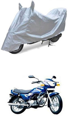 Z Tech Two Wheeler Cover for TVS(Silver)