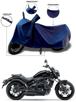 ANTHUB Waterproof Two Wheeler Cover for Kawasaki(Blue)