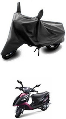 Z Tech Two Wheeler Cover for TVS(Grey)