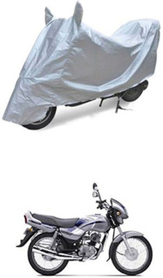 Z Tech Two Wheeler Cover for TVS(Silver)