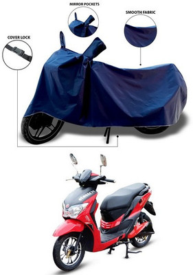 ANTHUB Waterproof Two Wheeler Cover for Hero(Blue)
