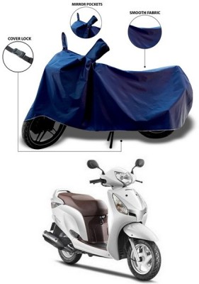 ANTHUB Waterproof Two Wheeler Cover for Honda(Aviator, Blue)