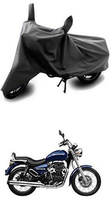 Z Tech Two Wheeler Cover for Royal Enfield(Thunderbird 350, Grey)