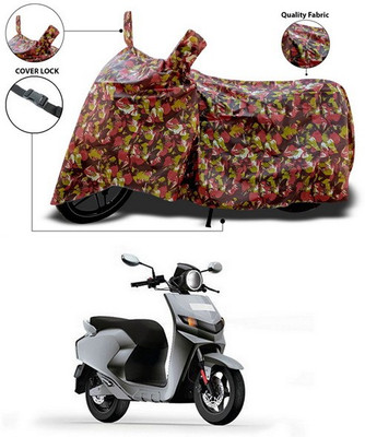 THE REAL ARV Waterproof Two Wheeler Cover for 22Motors(Flow, Multicolor)