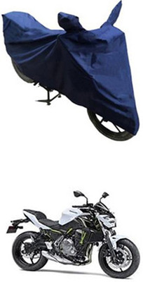 Z Tech Two Wheeler Cover for Kawasaki(Blue)