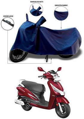 ANTHUB Waterproof Two Wheeler Cover for Hero(Destini 125, Blue)
