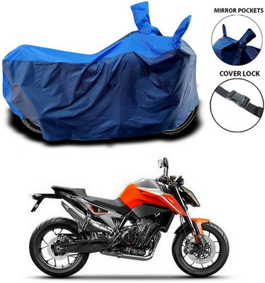 SEBONGO Waterproof Two Wheeler Cover for KTM(Blue)