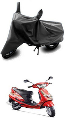 Z Tech Two Wheeler Cover for Mahindra(Duro DZ, Grey)