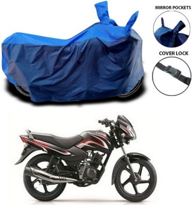 SEBONGO Waterproof Two Wheeler Cover for TVS(Sport, Blue)