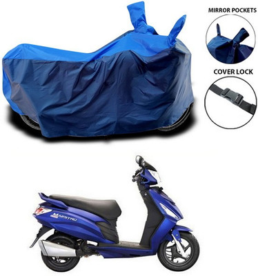 ANTHUB Waterproof Two Wheeler Cover for Hero(Maestro Edge, Blue)