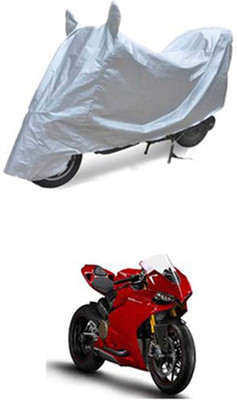 Z Tech Two Wheeler Cover for Ducati(Silver)