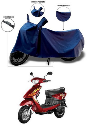 ANTHUB Waterproof Two Wheeler Cover for Indus(Yo Spark, Blue)