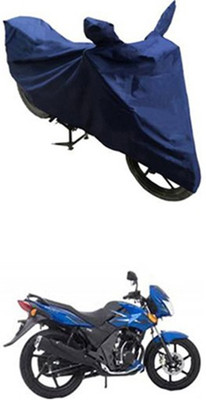 Z Tech Two Wheeler Cover for TVS(Flame SR125, Blue)