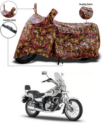 SEBONGO Waterproof Two Wheeler Cover for Bajaj(Avenger 220 Cruise, Multicolor)