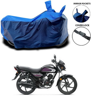 SEBONGO Waterproof Two Wheeler Cover for Honda(Dream Neo, Blue)