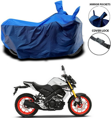 ANTHUB Waterproof Two Wheeler Cover for Yamaha(MT 15, Blue)