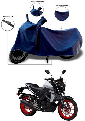 SEBONGO Waterproof Two Wheeler Cover for Yamaha(MT 15, Blue)
