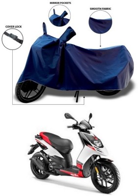 SEBONGO Waterproof Two Wheeler Cover for Aprilia(SR 150, Blue)