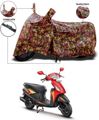 THE REAL ARV Waterproof Two Wheeler Cover for Hero(Pleasure, Multicolor)