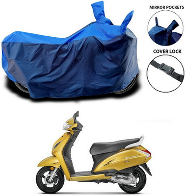 ANTHUB Waterproof Two Wheeler Cover for Honda(Activa 6G, Blue)