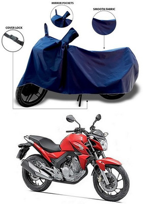 ANTHUB Waterproof Two Wheeler Cover for Honda(CB Twister, Blue)