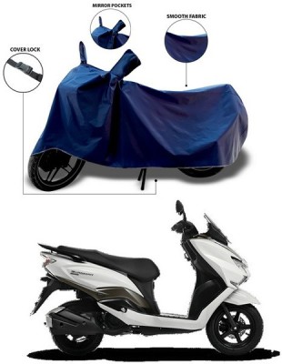 SEBONGO Waterproof Two Wheeler Cover for Suzuki(Burgman Street, Blue)