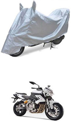 Z Tech Two Wheeler Cover for DSK Benelli(Silver)