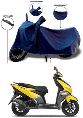 ANTHUB Waterproof Two Wheeler Cover for TVS(NTORQ, Blue)