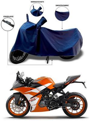 SEBONGO Waterproof Two Wheeler Cover for KTM(Blue)