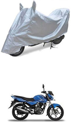 Z Tech Two Wheeler Cover for Bajaj(Silver)