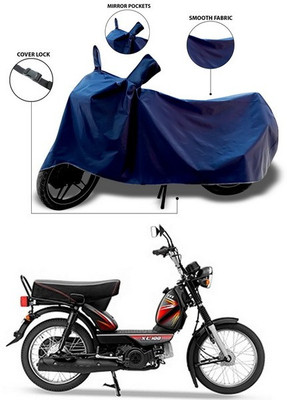 ANTHUB Waterproof Two Wheeler Cover for TVS(XL 100, Blue)