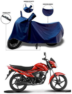 ANTHUB Waterproof Two Wheeler Cover for Suzuki(Hayate EP, Blue)
