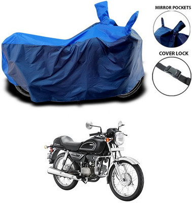 SEBONGO Waterproof Two Wheeler Cover for Hero(Splendor Pro, Blue)