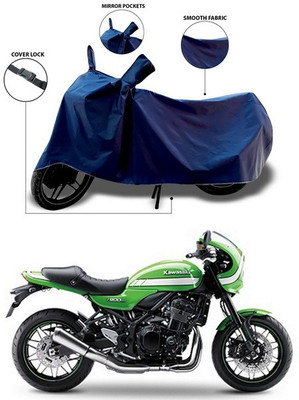SEBONGO Waterproof Two Wheeler Cover for Kawasaki(Blue)