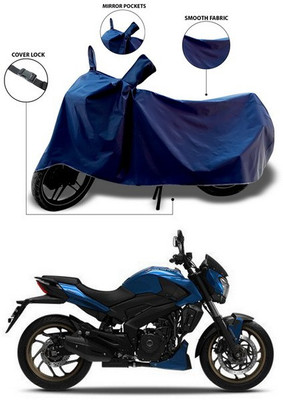 SEBONGO Waterproof Two Wheeler Cover for Bajaj(Dominar, Blue)