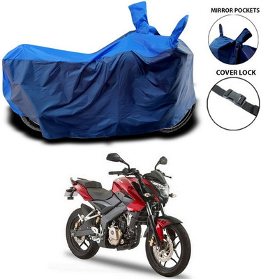 ANTHUB Waterproof Two Wheeler Cover for Bajaj(Pulsar 180 DTS-i, Blue)